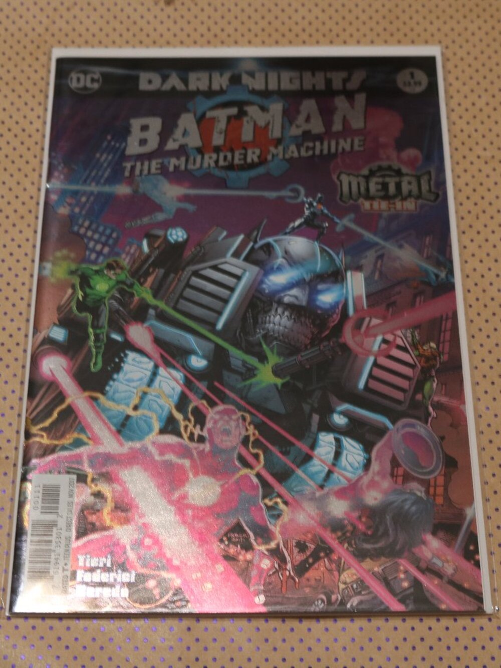 Dark Nights Batman The Murder Machine #1 Comic